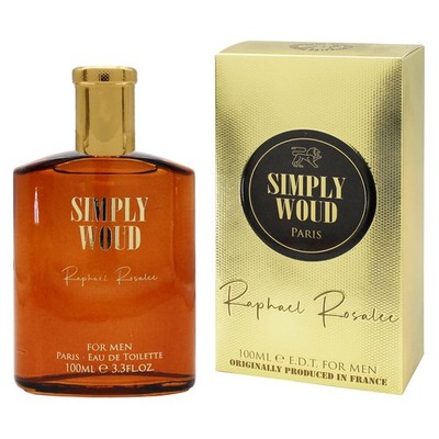 RAPHAEL ROSALEE COSMETICS Simply Woud homme/men Eau de Toilette 100ml 