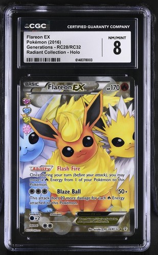 Flareon-EX graded CGC 8 for sale on eBay