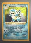 Pokémon TCG Blastoise Base Set Holo Rare 2/102 Wizards of the Coast English 1999