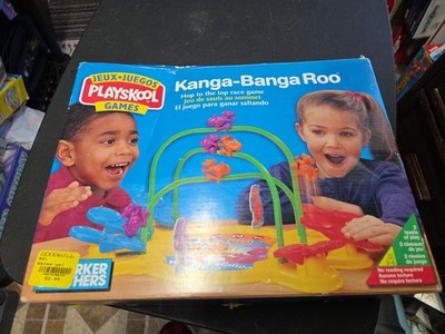 Vintage Kanga Banga Roo Game 1995 Open Box Unpunched Playskool Race Kangaroo