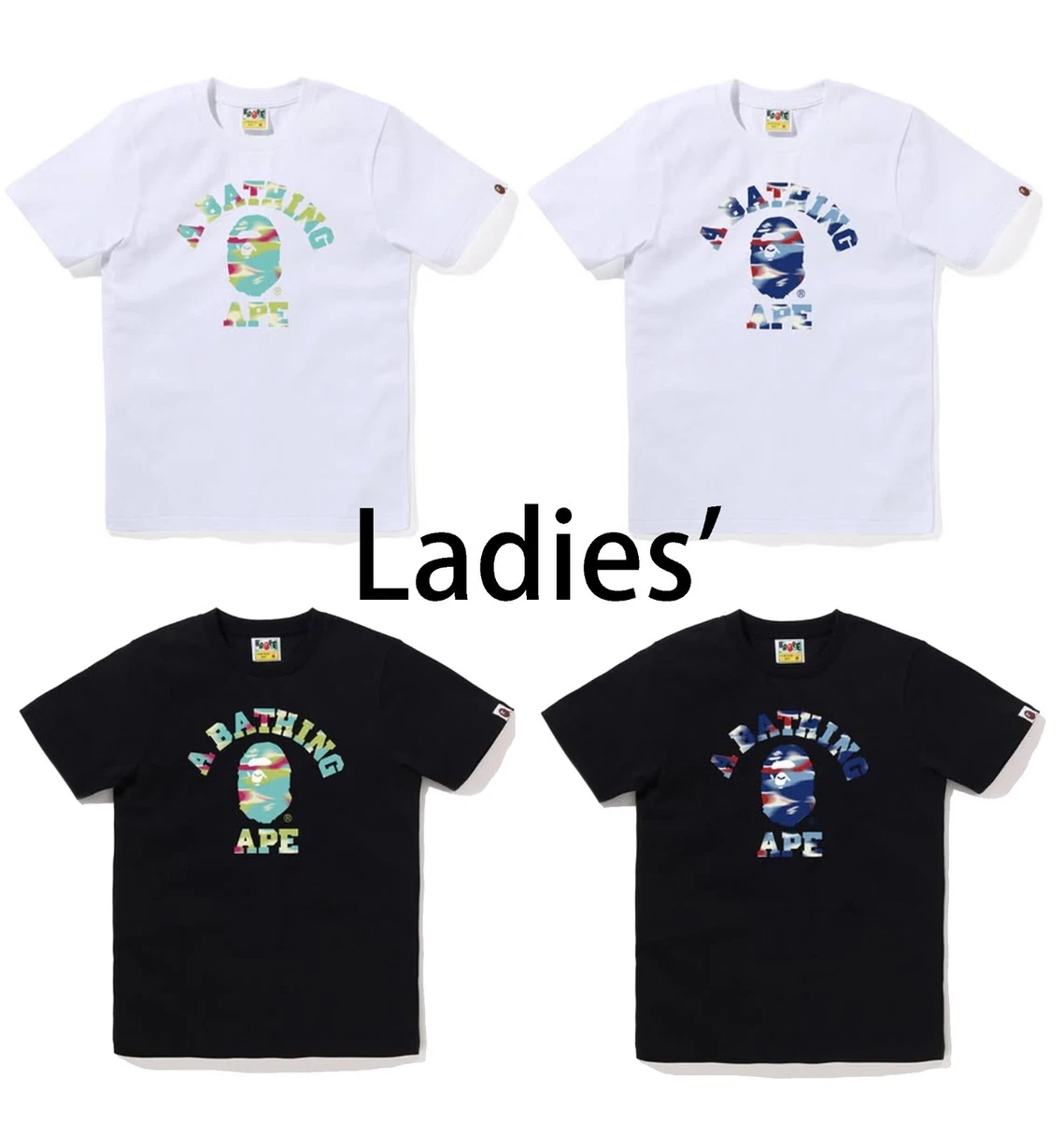 T-Shirts A BATHING APE Regular Size XS for Women for sale | eBay