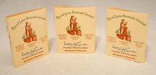 NEW 3 Sample Vials  Royall Muske  After Shave Cologne Splash Vintage