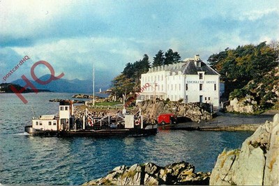 Postkarte> Kyle von Lochalsh, Skye Ferry und Lochalsh Hotel [J Arthur Dixon]