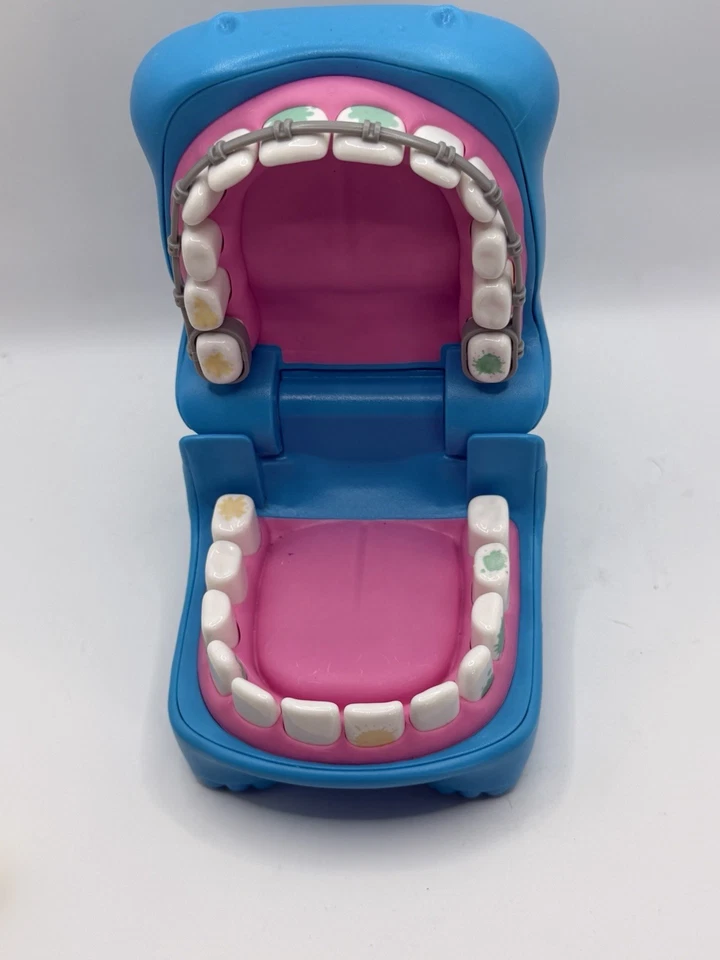 Battat Hipodoncista Dentista Niños Pequeños y Preescolares Aprendiendo a Cepillar Juguete Hipopótamo Foto 2 de 4