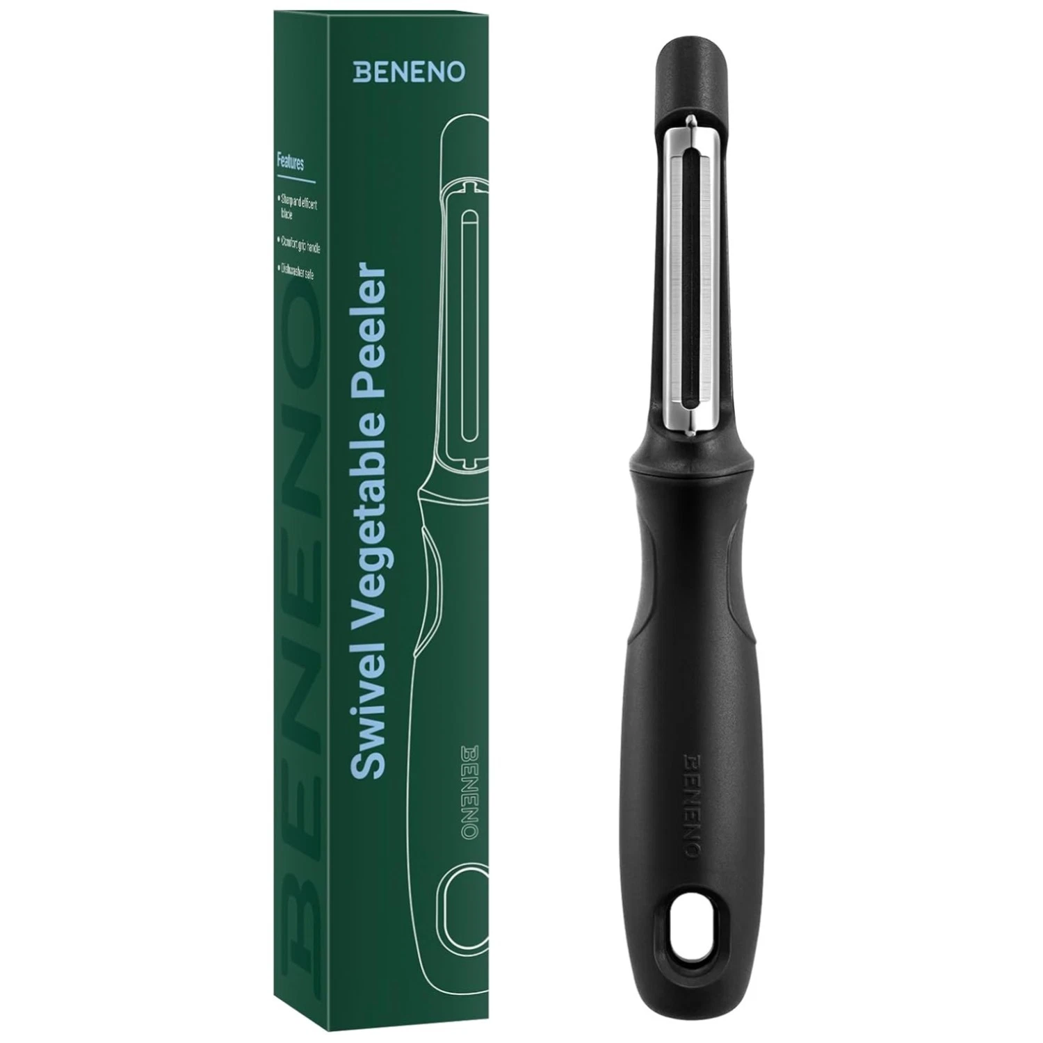 Durable Kitchen Potato Peeler, Stainless Steel