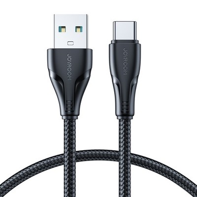Surpass Series USB-C Schnellladekabel 3A 1,2m Schwarz