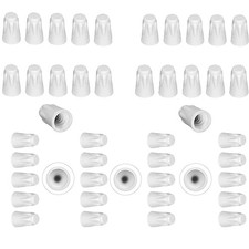 40 Pieces Ceramic Wire Connectors White Wire Ceramic Nuts 22-10 AWG Porcelain