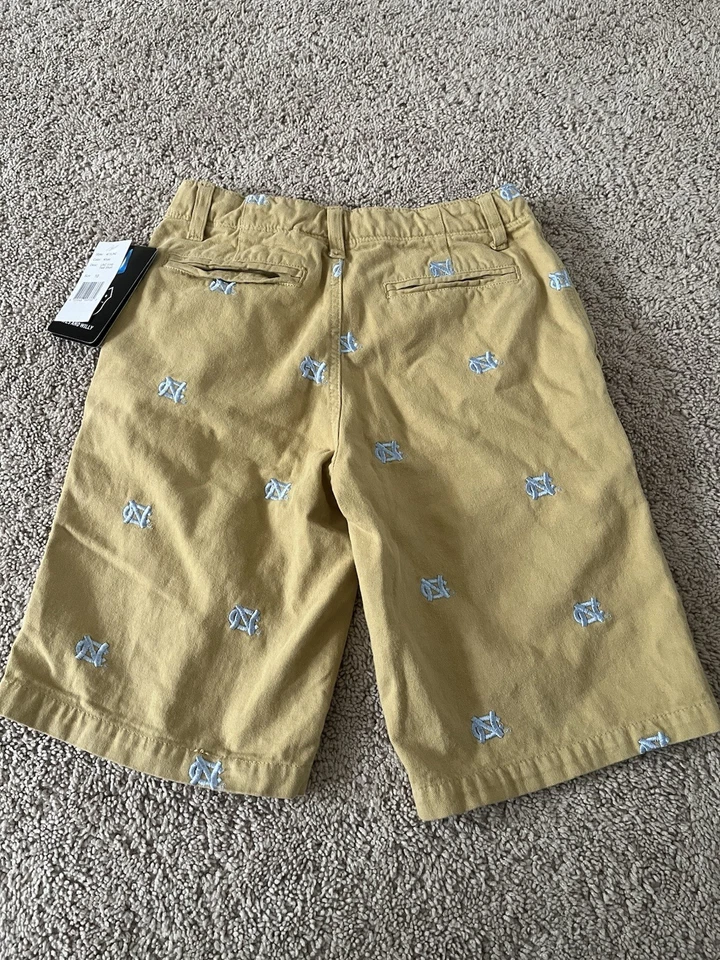 New Wes and Willy Boys UNC Carolina Shorts Size 10 - Image 4 of 4