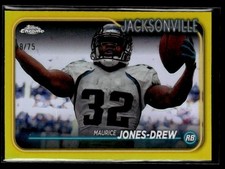2024 Topps Chrome Football Yellow Refractor Maurice Jones-Drew