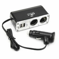 Kfz Auto 2 Fach Verteiler FüR 12V/24V ZigarettenanzüNder Adapter Steckdose