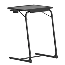 6.61bs Adjustable TV Tray Table, Portable Folding Dinner Tray
