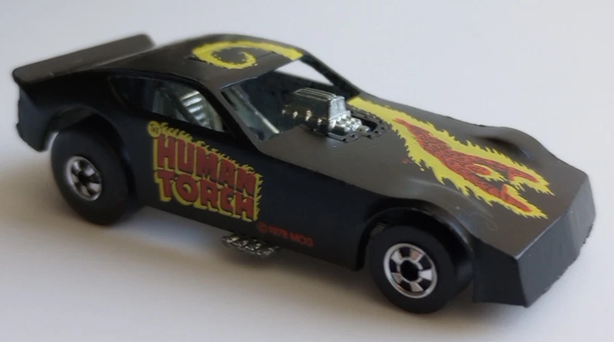 Vintage Hot Wheels 1977 - The Heroes - Marvel Human Torch funny car - Image 4 of 4