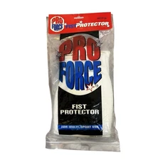 NEW Pro Force Pro Multipurpose Sport Use FIST and FOREARM Protection White Large