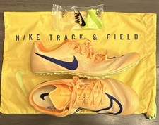 Nike Zoom JA Fly 4 Track  Field Spikes Citron Pulse/Indigo Burst US 11.5 -NEW