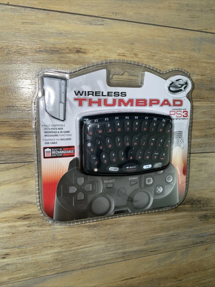 Playstation 3 keyboard Tastiera Wireless ThumbPad MadCatz SONY PS3 & game shark - Image 2 of 4