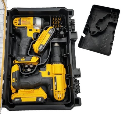 DeWALT Deep Compact Organizer   20V Max Drill Set (DCF885 & DCD771) *Insert Only