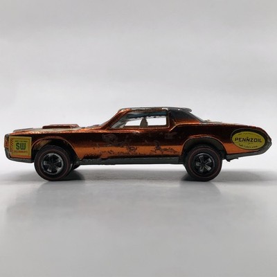 Hot Wheels Redline Custom Eldorado 1967/1968 Orange White Interior