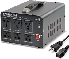 Voltage Converter Transformer 3000W Step Up Step Down Portable 100V 220V 240V