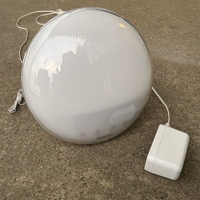 PHILIPS HF3520 WAKE-UP LIGHT COLORED SUNRISE ALARM CLOCK TESTED