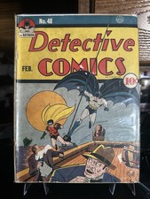 Detective Comics #48 (DC Comics February 1941) 1st App Batmobile!!! Detective Comics #48 (DC Comics February 1941) 1st App Batmobile!!!