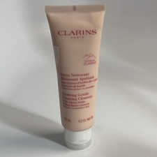SEALED Clarins Soothing Gentle Foaming Face Cleanser Very Dry Sensitive 4.2 oz