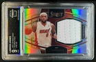 2021-22 Select LeBron James Throwback Memorabilia Jersey #TM-LBJ Heat ACG 9