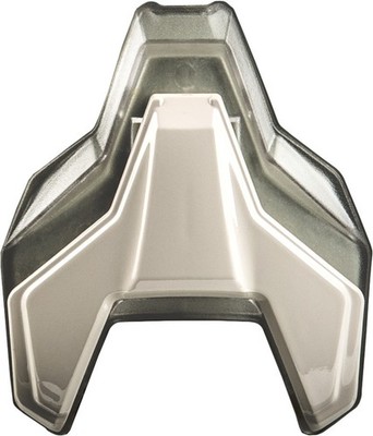 G-Max Gmax Md-74 Top Front Vent - White/Red - OSFM Motorcycle Street Bike PWC