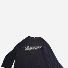 Bella+Canvas Men's Black T-shirts Size M Treyarch Cerberus Gaming Raglan