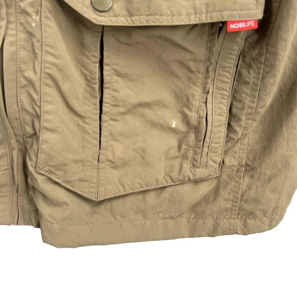 Craghoppers Nosilife Fishing Utility Travel Vest Khaki Multi Pocket Outdoor M - Image 4 of 4