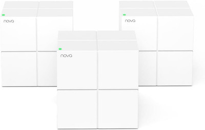 Nova Mesh Wifi System MW6 - Covers up to 4-6 Bedroom Houses- AC1200 Whole Home W