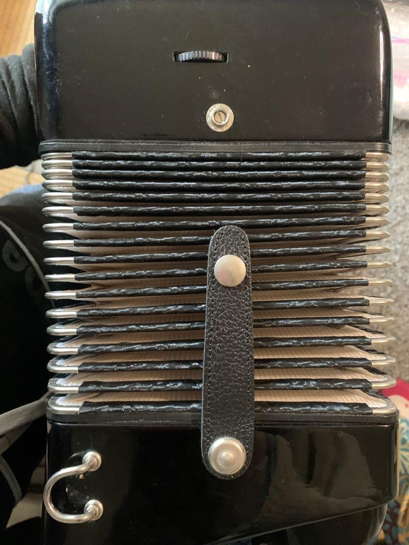 Hohner Student 96 Piano Accordion 96-Bass Vintage Condition