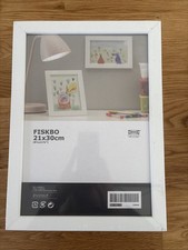 Fiskbo 21x30 cm Bilderrahmen Set 4 Stück Original Verpackt