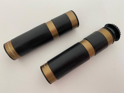 ValterMoto Aluminium Griffe Motorrad Moped Roller Street schwarz bronze Ø 22mm
