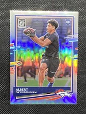 2020 Donruss Albert Okwuegbunam Denver Broncos Optic Preview Holo #P-274
