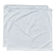 Feather Proof Euro Pillow Protectors 26x26 Set of 2 Waterproof Cover for Goos...