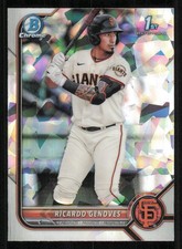 2022 Bowman Chrome Sapphire Prospects #BCP60 Ricardo Genoves