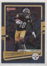 2020 Panini Donruss Press Proof Silver /100 Diontae Johnson #218 0o1