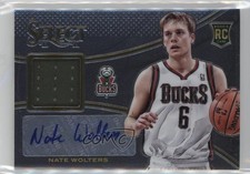 2013-14 Panini Select Rookie Jersey Auto Nate Wolters #13 Auto 1cc7
