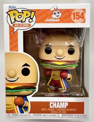 Funko POP! Jolibee - Champ Burger #154 889698665001| eBay