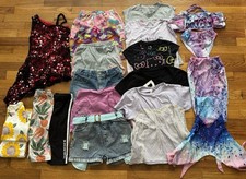 Girls Clothing Lot Of 19 Size 5/6 Spring/Summer Dance Leotard,swimsuit Marmade