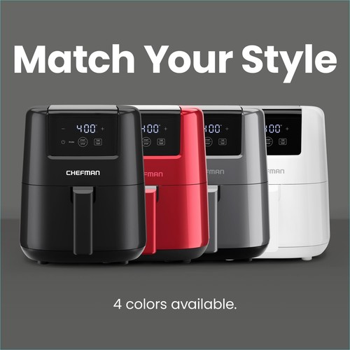 2 Qt Mini Air Fryer – Digital Space-Saving Compact Air Fryer with Nonstick an... - Picture 7 of 7