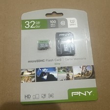 New PNY 32GB Micro SDHC Flash Card