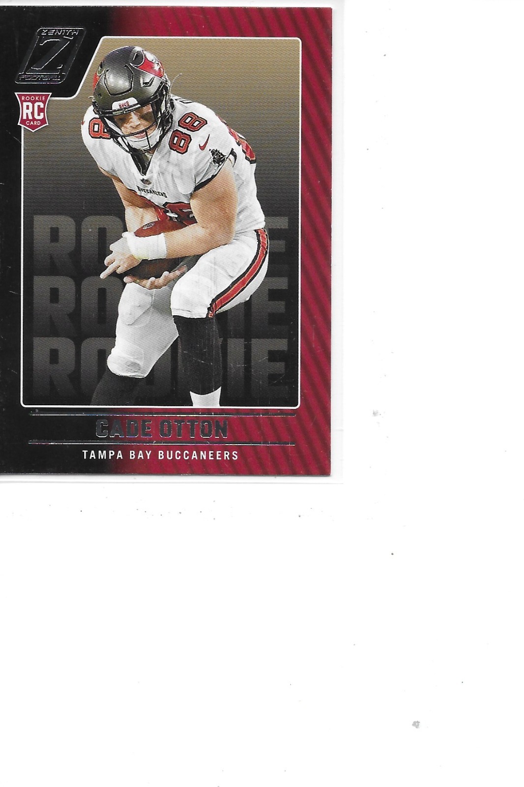 2022 Zenith Cade Otton Rookie Tampa Bay Buccaneers Football Card #194