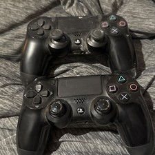 Lot Of 2 PS4 DualShock Wireless Controllers F...