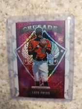 Luis Frias /99 RC 2022 Panini Chronicles Crusade Rookie #20 RC Purple Mojo