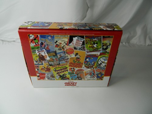Disney Ceaco Jigsaw Puzzle 550 Piece Mickey Mouse Comic Through the Ages 18x24 - Picture 4 of 5