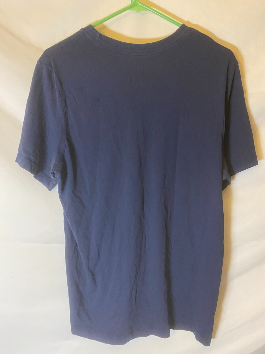 Nike The Tee Tshirt Short sleeve Navy shirt Mens Size Large