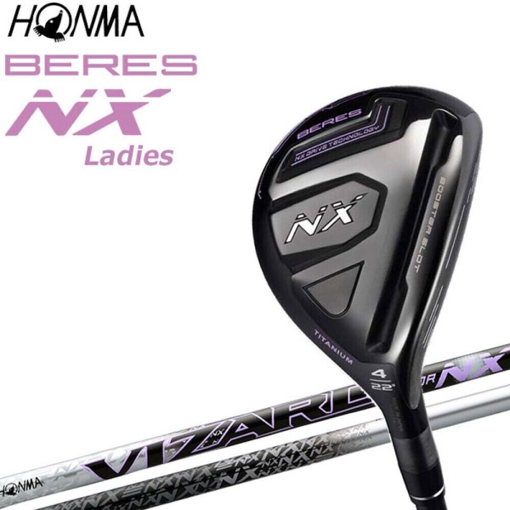 Women Honma BERES NX Hybrid 4H 22deg RH VIZARD 37 graphite Flex
