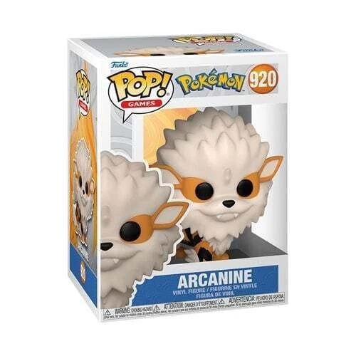 Funko Pop Games Pokemon Arcanine #920 Figure NIB