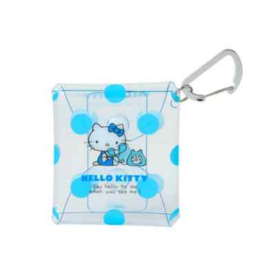 Sanrio Characters Hello Kitty Clear Multi Case SS Telephone Dot ''Mizuiro'' JP LTD
